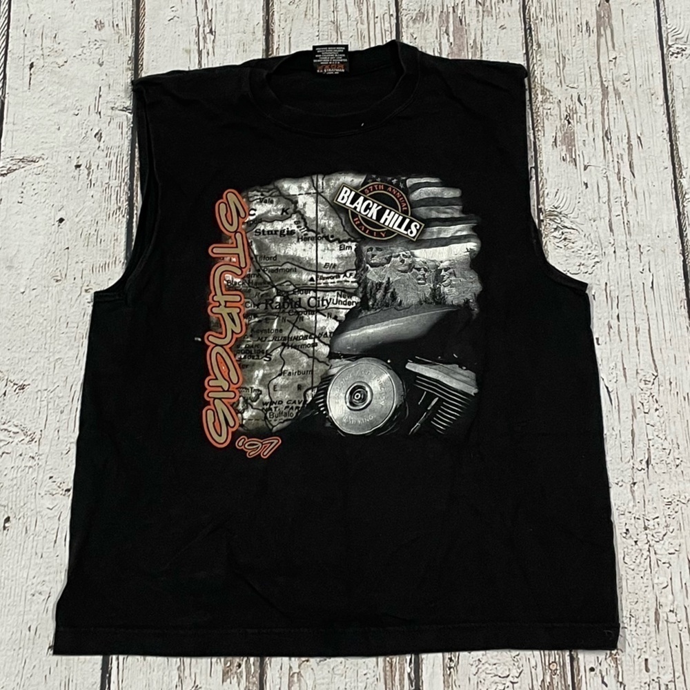 Vintage Harley - Davidson 1994 Sturgis Bike Rally South Dakota Tee Tshirt